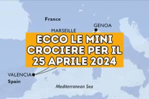 crociere per il 25 aprile 2024