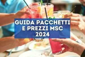 pacchetti bevande su msc per il 2024