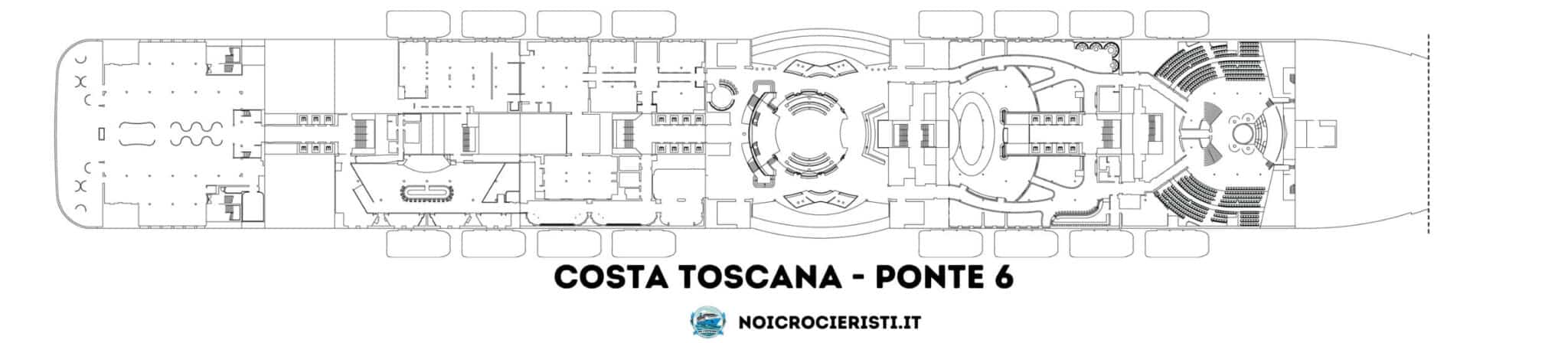 il ponte 6 di Costa Toscana