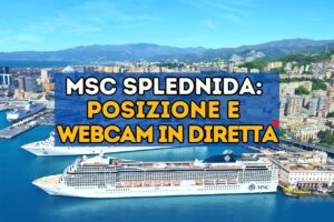 la posizione e la webcam di msc splendida