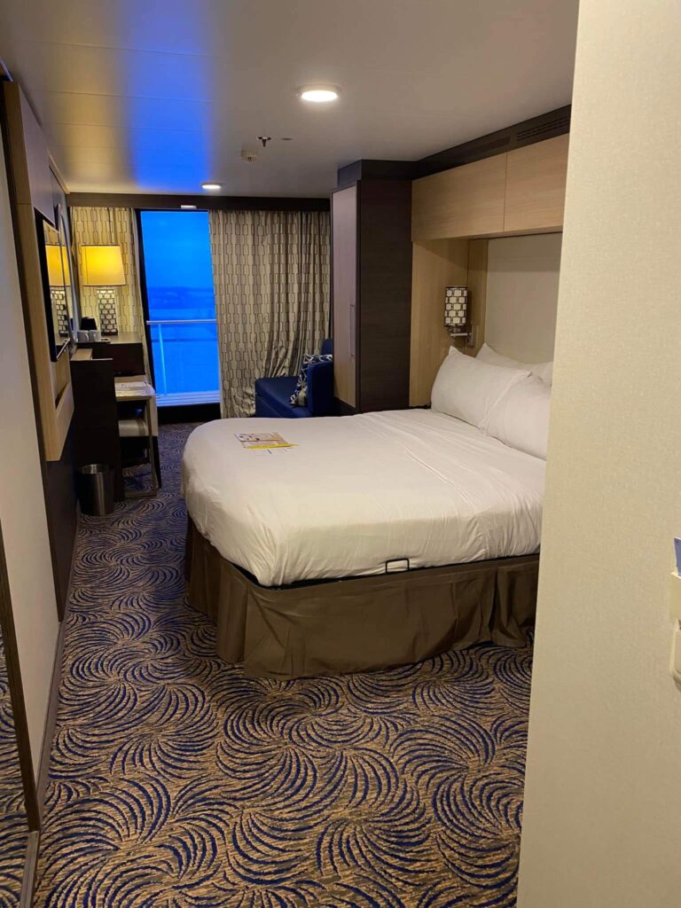 Cabina con balcone virtuale su Royal Caribbean