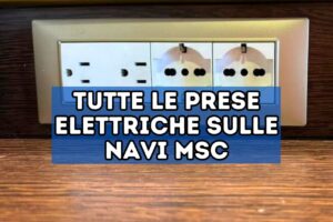 prese elettriche su MSC