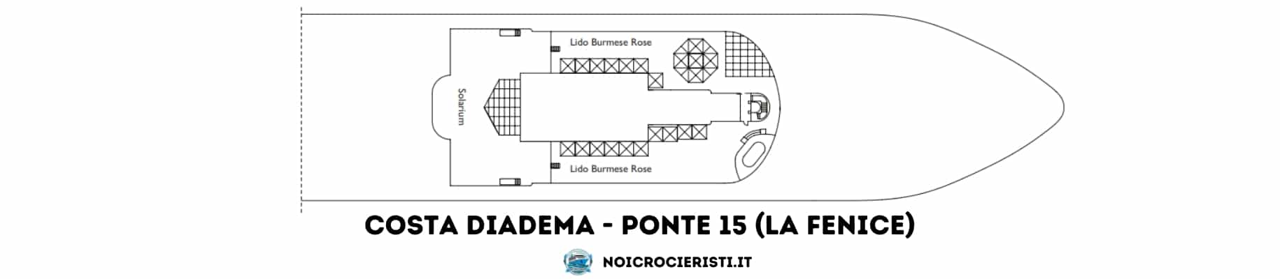 ponte 15 di Costa Diadema