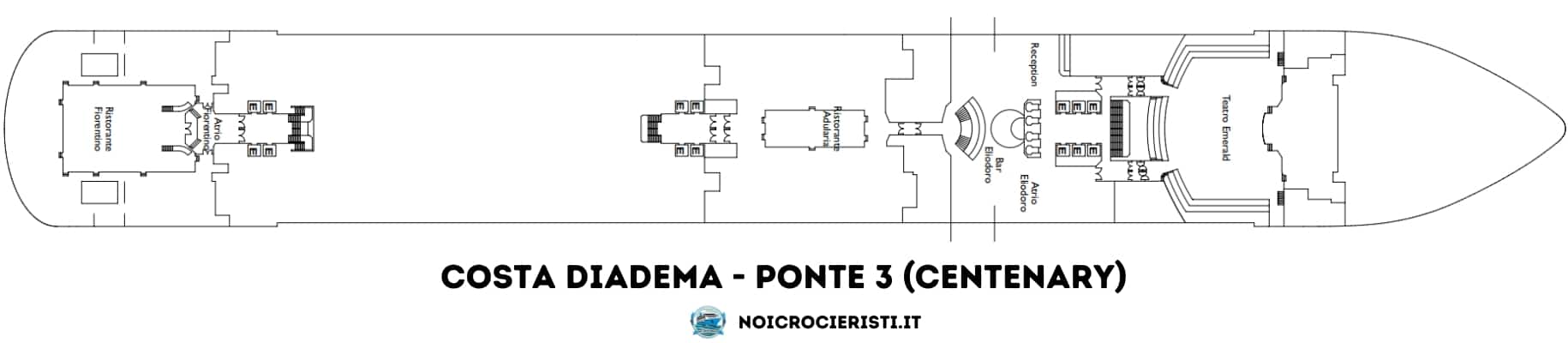 ponte 3 di Costa Diadema