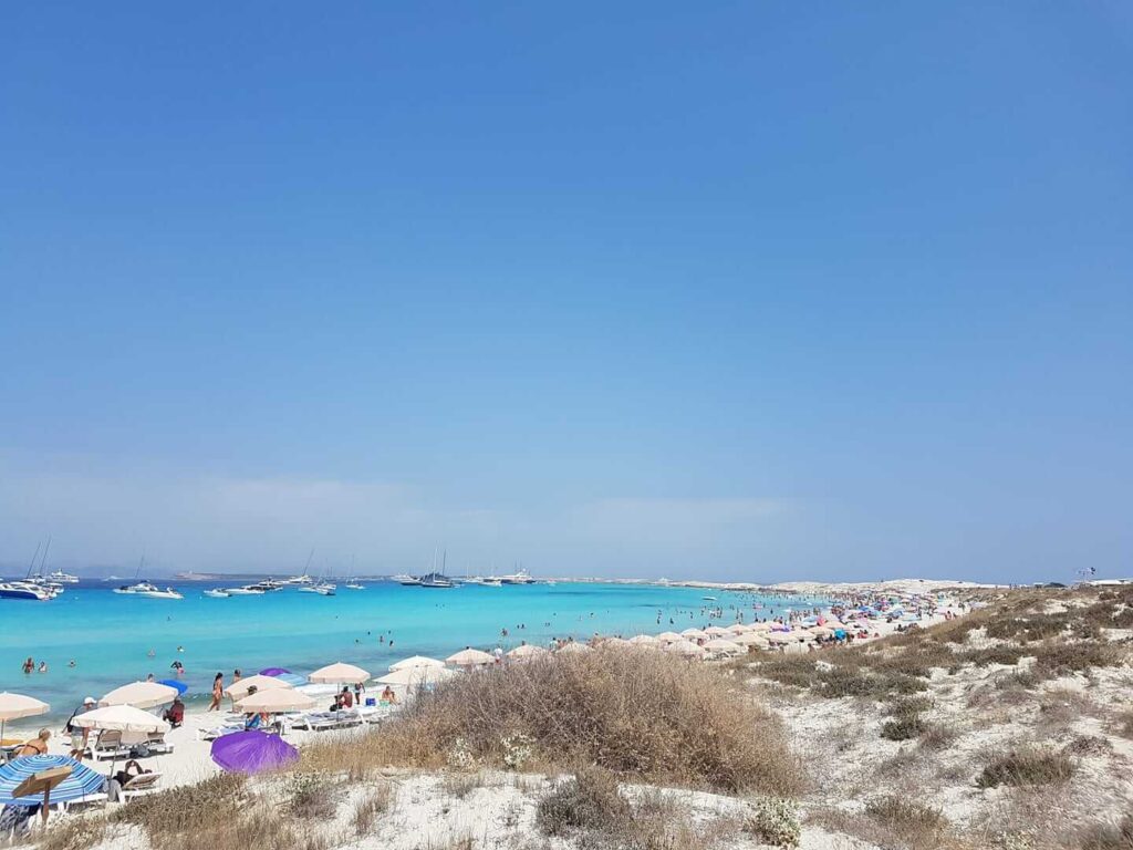 Una spiaggia di Formentera