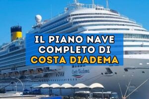 piano nave di Costa Diadema